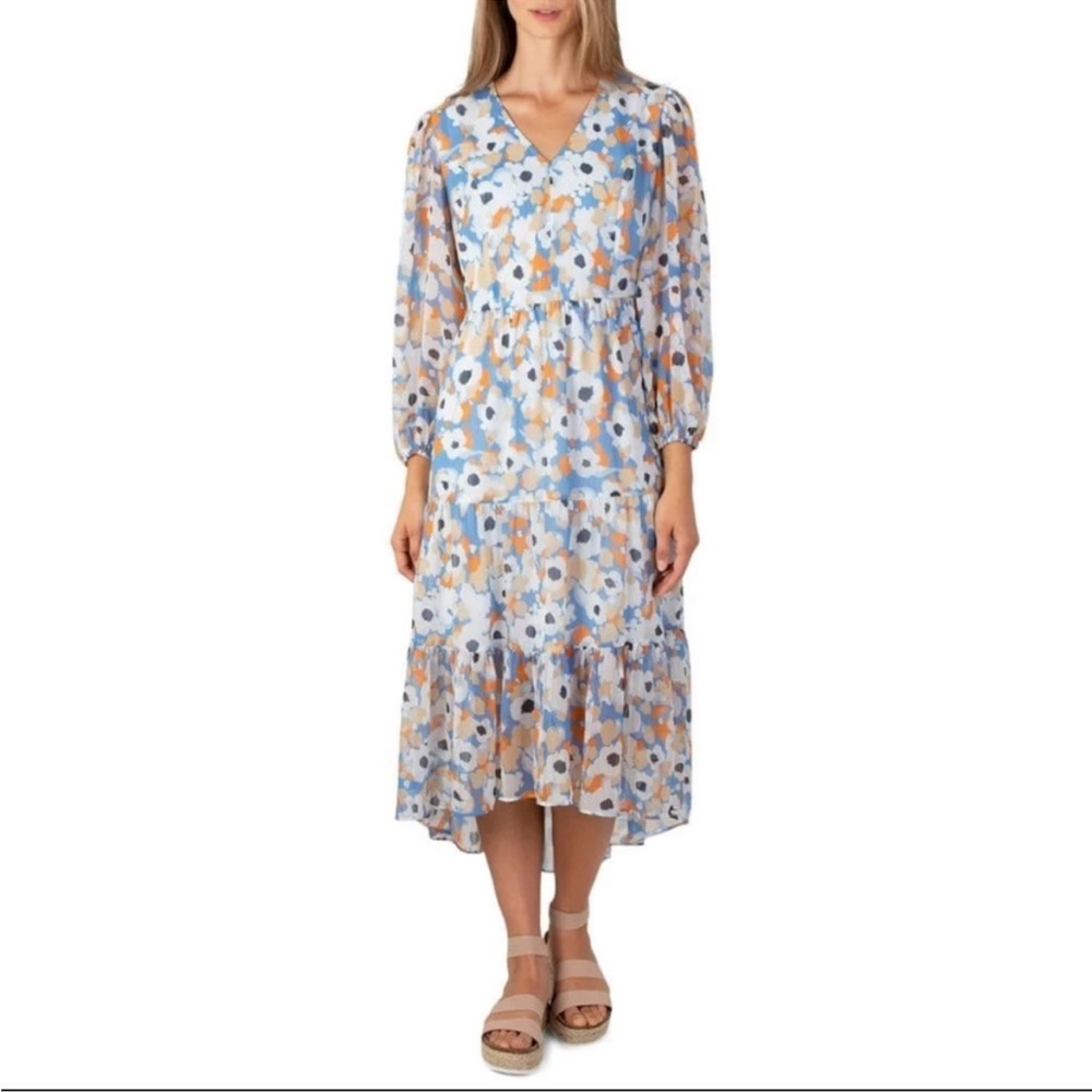 NWT Joie Womens Limited Edition Floral Fields Printed Maxi Dress XXL